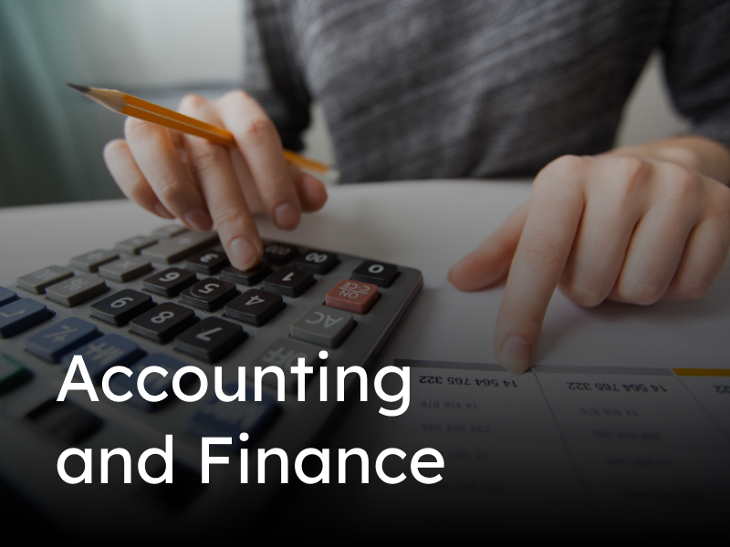 Accounting and Finance